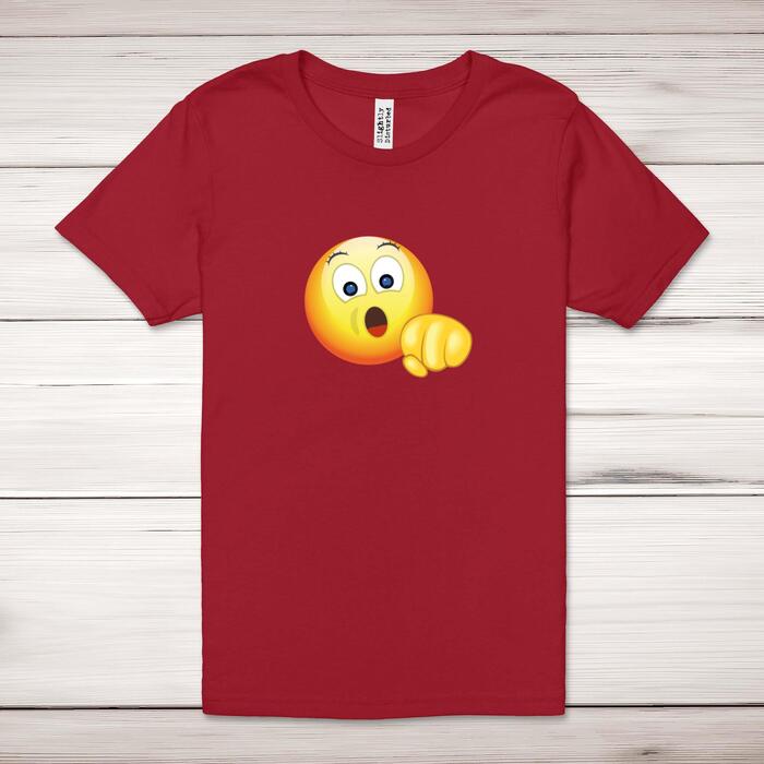 Blow Job Emoji Adult T-Shirt