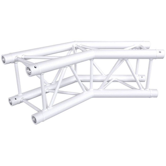 Contestage Quatro290 50mm Truss 2 Way Corner 135 Degrees -ÿWhite