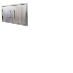 Whistler Burford Stainless Steel Double Door