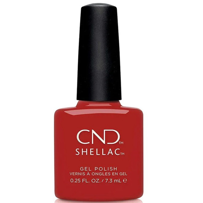 CND Shellac Gel Polish Devil Red - 7. 3ml