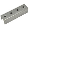 External Connector for Slotted Channel 184mm - 41 x 41mm