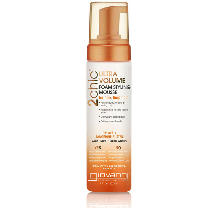 Giovanni 2Chic Ultra-Volume Foam Styling Mousse 207ml