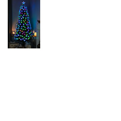 Green Fibre Optic Christmas Tree 4ft
