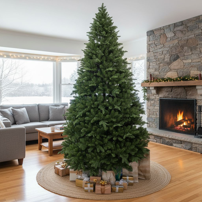 Windsor Fir Artificial PE Christmas Tree 6. 5FT, 7. 5FT, 8. 5FT, 10FT, 7. 5ft (2. 3m)