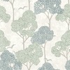Lykke Tree Wallpaper Green Fine Decor FD26542