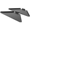 DJ Booth Corner Shelves for Monitors and Screens with Carry Bag