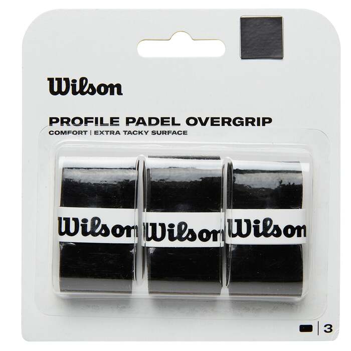Wilson Profile Padel Overgrip - Pack Of 3
