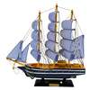 Handmade Blue Confection Ship Model 1L - 32cm x 31cm - Decor Gift