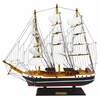 Confection Model Ship 1e With Display Stand Assembled Handmade