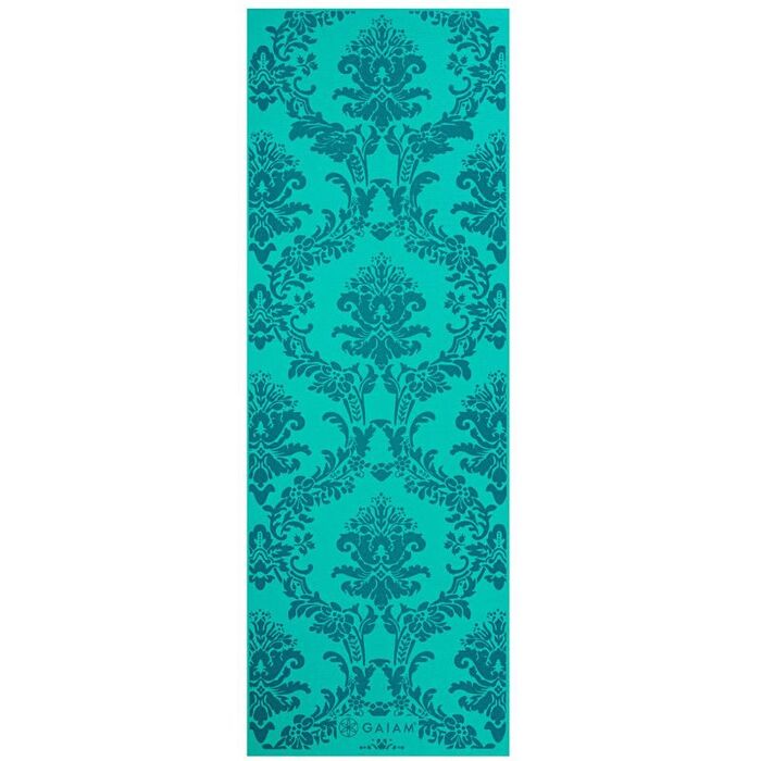 Gaiam Neo Baroque 4MM Yoga Mat - Blue