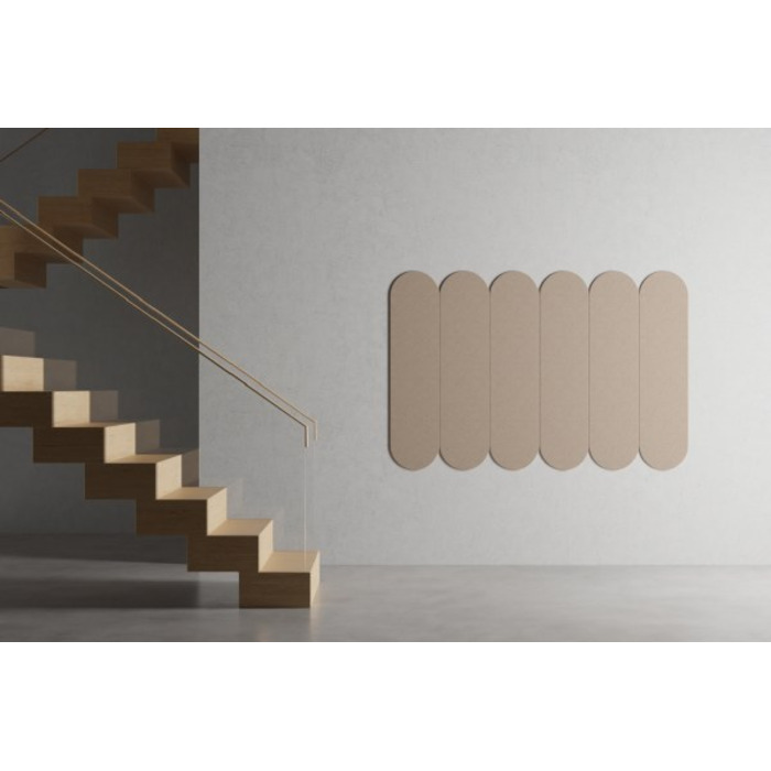 Acoustic Wall Panels 120 x 30cm, Pack of 6
