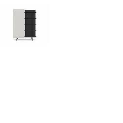 A08 Mobile Shelving Unit with Glass Writing Board