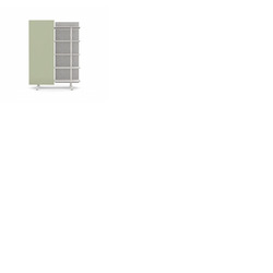 A08 Mobile Shelving Unit with Glass Writing Board