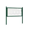 Premium Post Mounted Outdoor Noticeboard