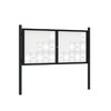 Premium Post Mounted Outdoor Noticeboard