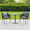 Bracken Outdoors Maldives Rope 2 Seat Aluminium Bistro Garden Furniture Set