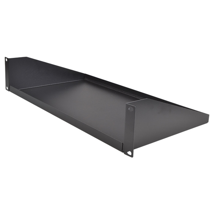 19" Blank Rack Shelf Universal Mounting holes - 2U