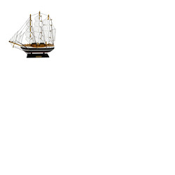 Handmade Confection Ship Model 1q