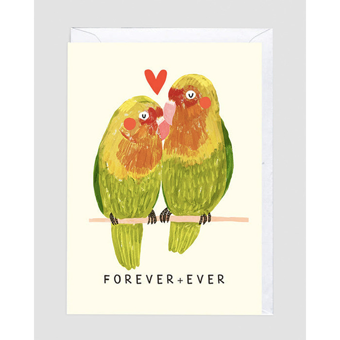 Love Birds — Greeting Card
