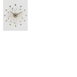 Karlsson Sunburst Large Wall Clock - Gold [D]