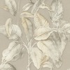 Boho Palm Leaf Vinyl Wallpaper Neutral Rasch 571455