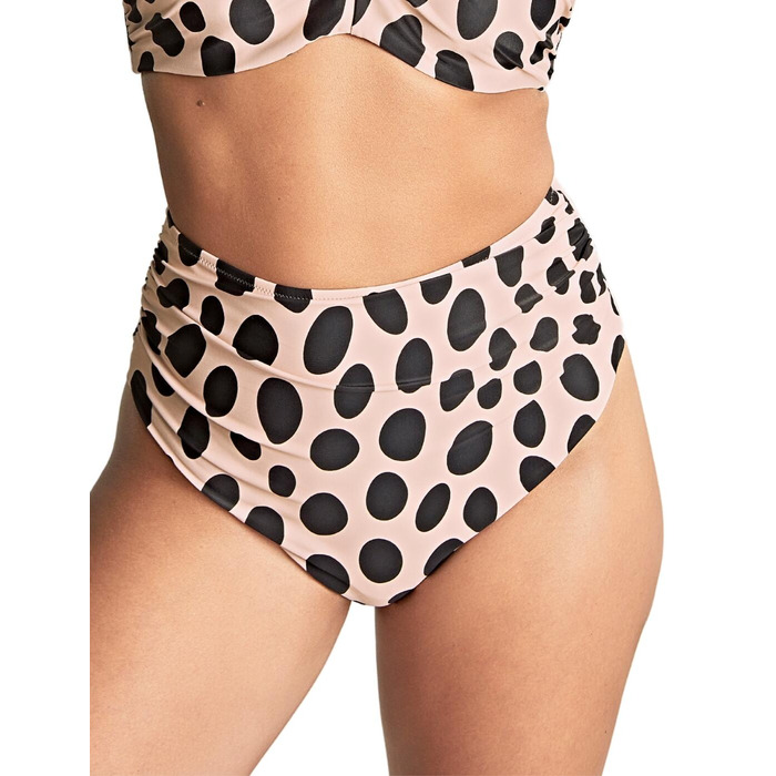 Panache Spirit High Waist Brazilian Bikini Brief - Amalfi Print - 2XL - 18