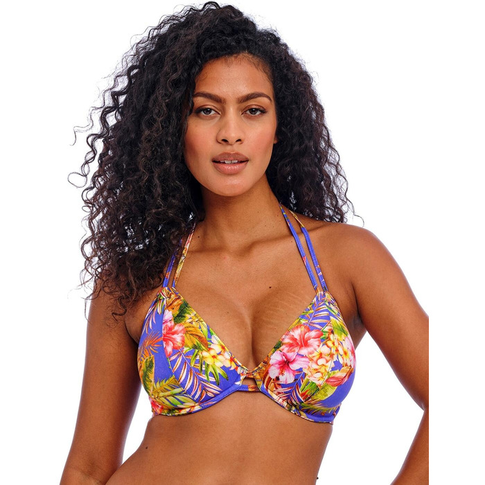 Freya Tiger Valley Halter Bikini Top