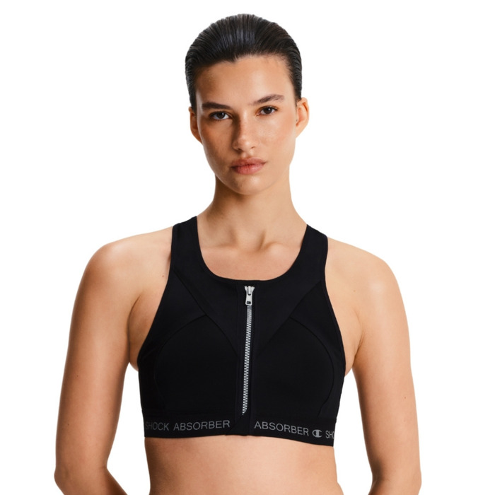 Shock Absorber Infinity Power Sports Bra - Black - 36E