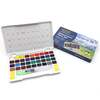 Artme Watercolour Cube Painting Set in Carry Case With a Brush - 36 Vibrant Colours