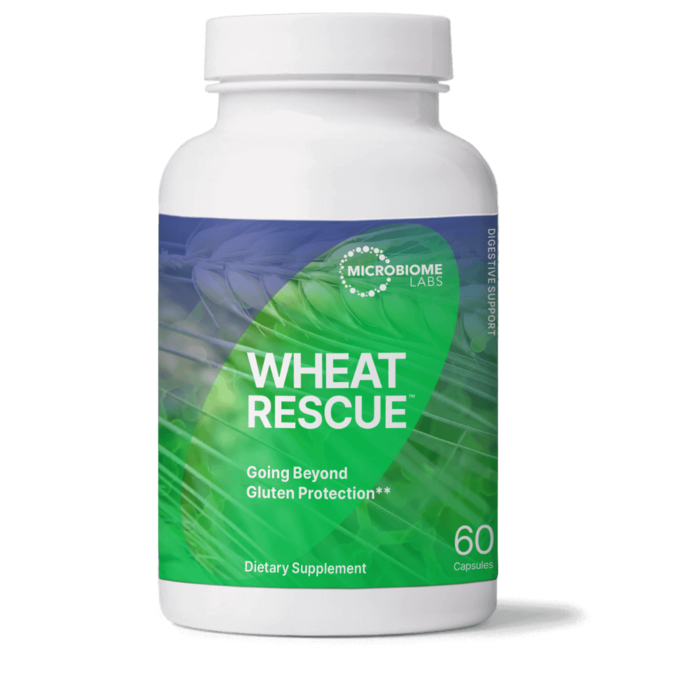 Wheat Rescue - Microbiome Labs - 60 Capsules
