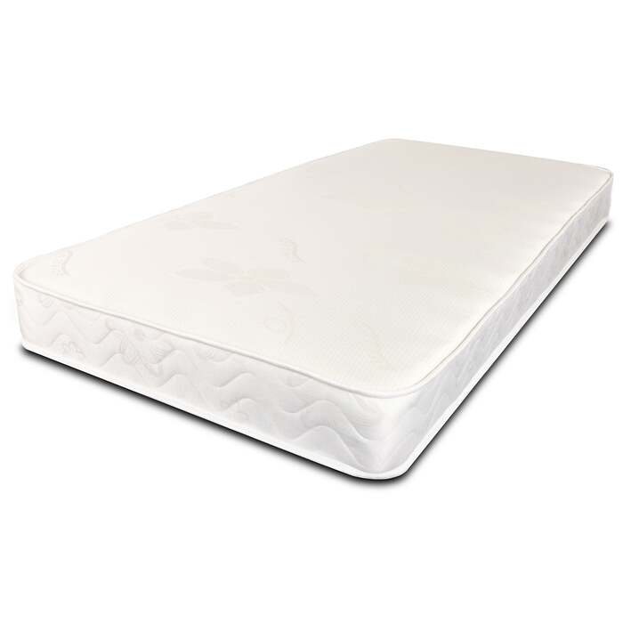 Starlight Beds™ 7" Luxurious Stress Free Finish Hybrid Memory Foam & 13. 5 Continuous Coil Spring Mattress - 2ft6 Small Single Mattress (75cm by 190cm)