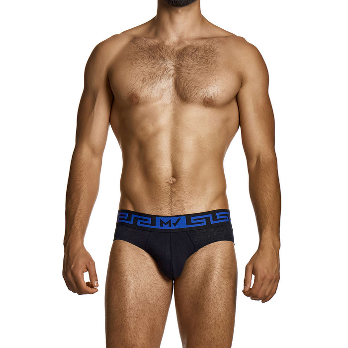 Modus Vivendi Cotton & Linen Classic Brief - Black