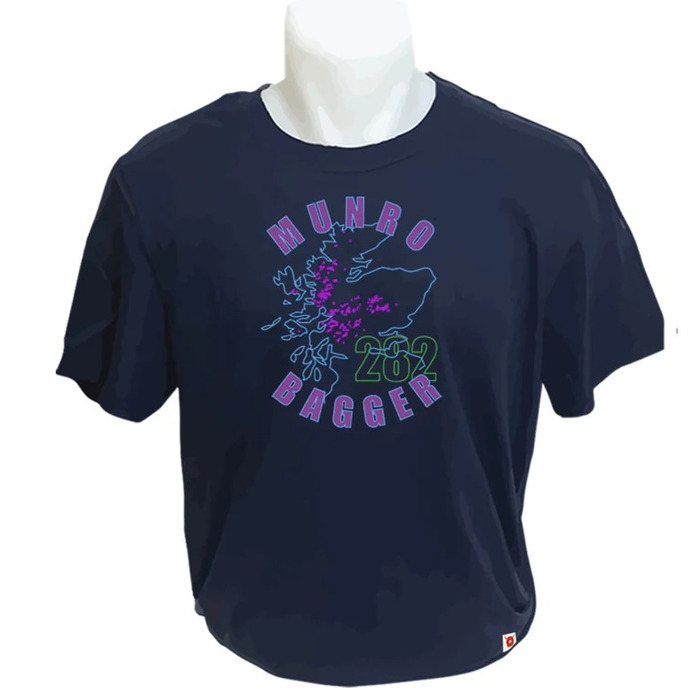 Sonsie Face Munro Bagger Unisex T-Shirt Navy S