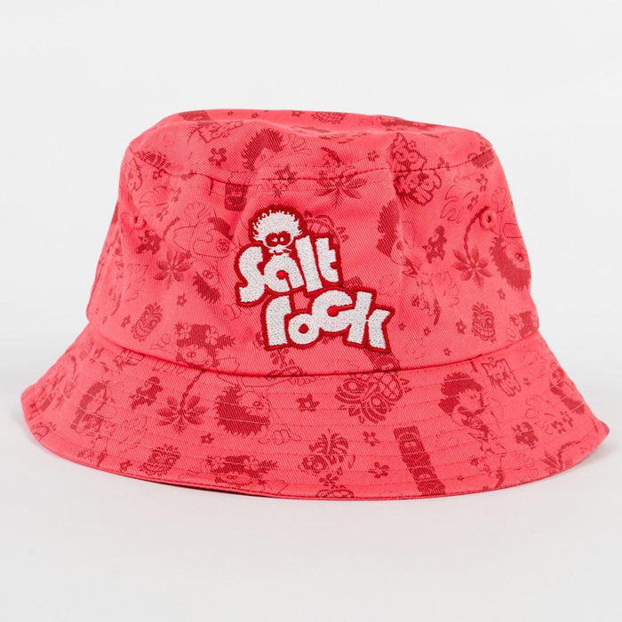 Saltrock Tiki Tok Kids Bucket Hat Red