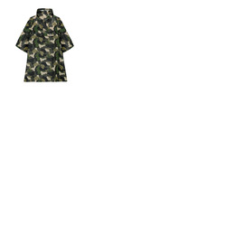Mac In a Sac Packable Waterproof Poncho Green Camo