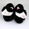 Aroma Home Carrie Black Cat Novelty Slippers