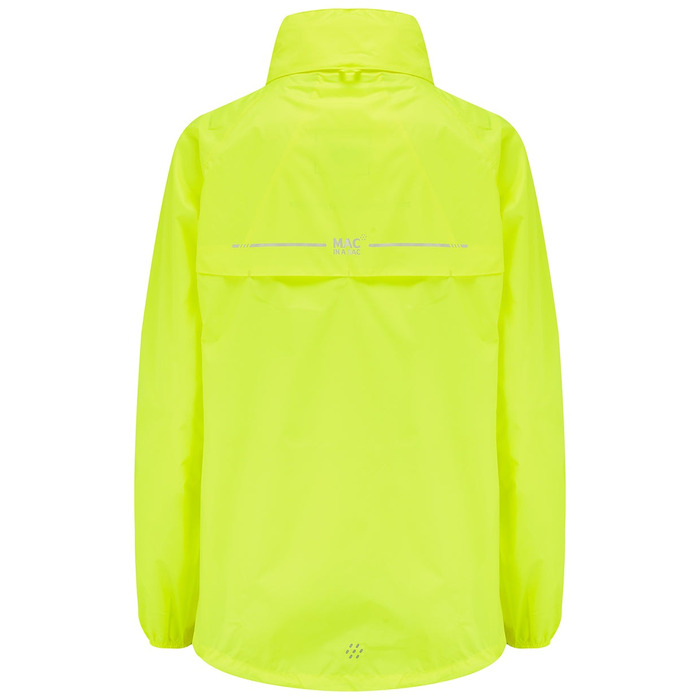 Mac In A Sac Waterproof Jacket Tonal Neon Yellow 2XL