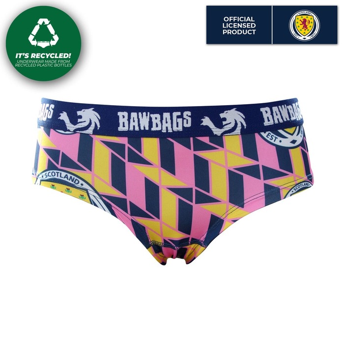 Bawbags Women's Cool De Sacs Scotland National Team Retro '88 Technical Underwear-18