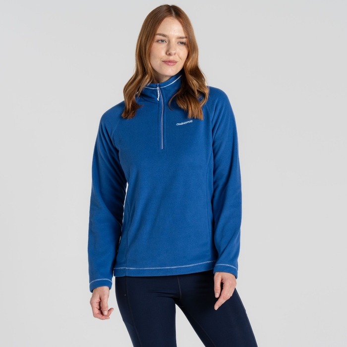 Craghoppers Women's Miska VI Half Zip Fleece Marine Blue 12