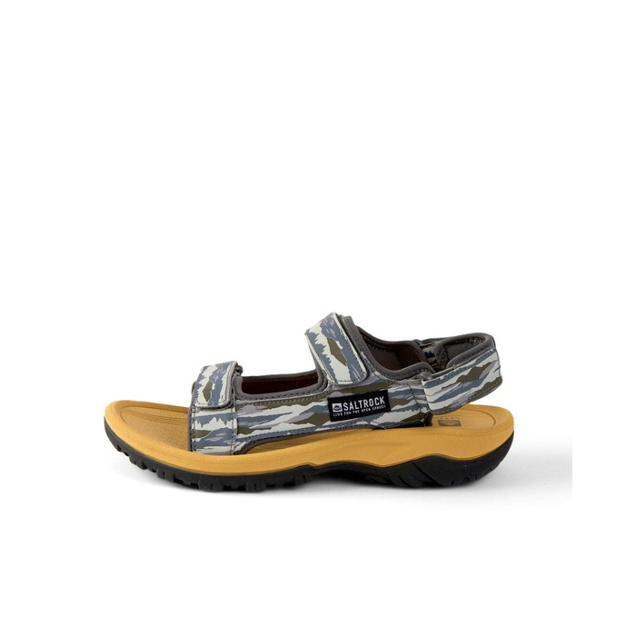 Saltrock Walkabout Mens Camo Stripe Hiking Sandal Green EU 45