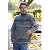 Pachamama Men's Westport Sweater Blue L/XL