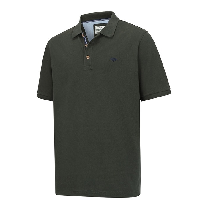 Hoggs of Fife Men's Newton Pique Polo Shirt Forest 4XL