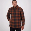 Swanndri Men's Hudson Wool Jacket Shadow Rusty M
