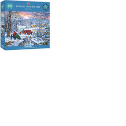 Gibsons Bringing Home the Tree 1000 piece Jigsaw
