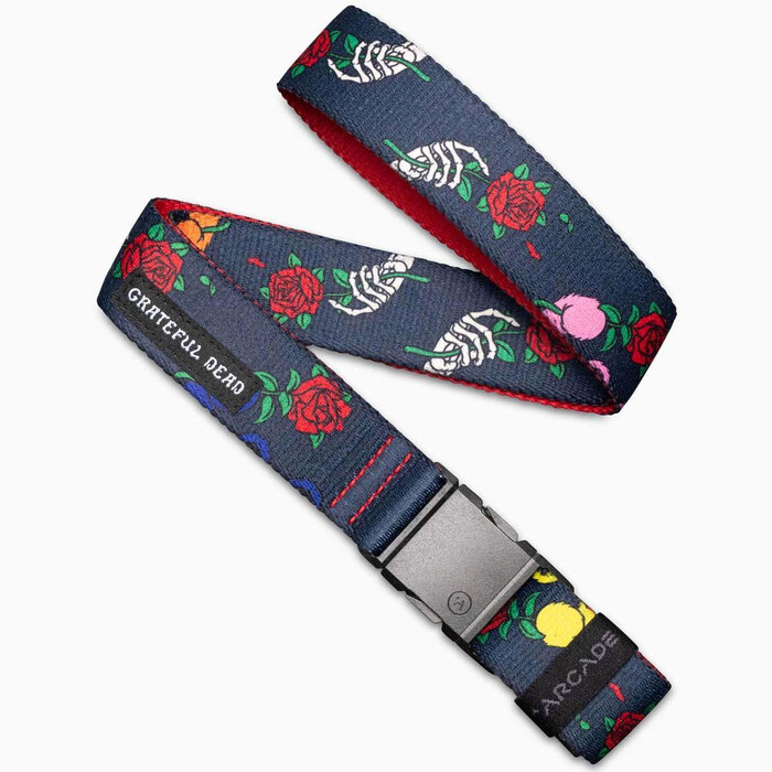 Arcade Grateful Dead Bertha Bear Slim Belt Navy
