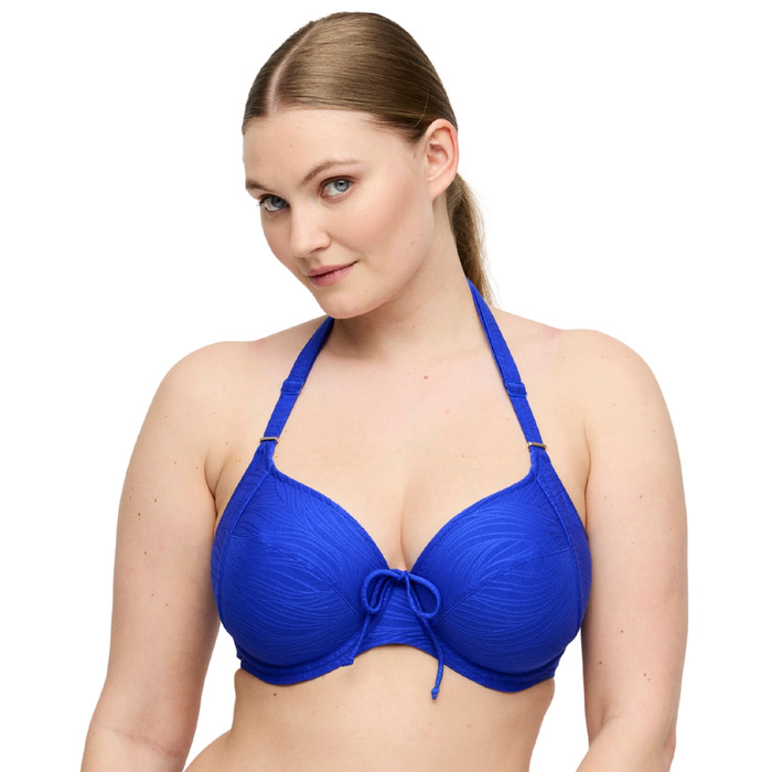 Prima Donna Mantas Full Cup Bikini Top - Electric Blue - 38E
