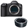 Canon EOS R5 Mark II Mirrorless Camera Body with EF-EOS R mount adapter