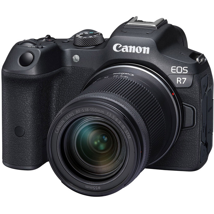 Canon EOS R7 Mirrorless Camera with RF-S 18-150mm f/3. 5-6. 3 IS STM Lens