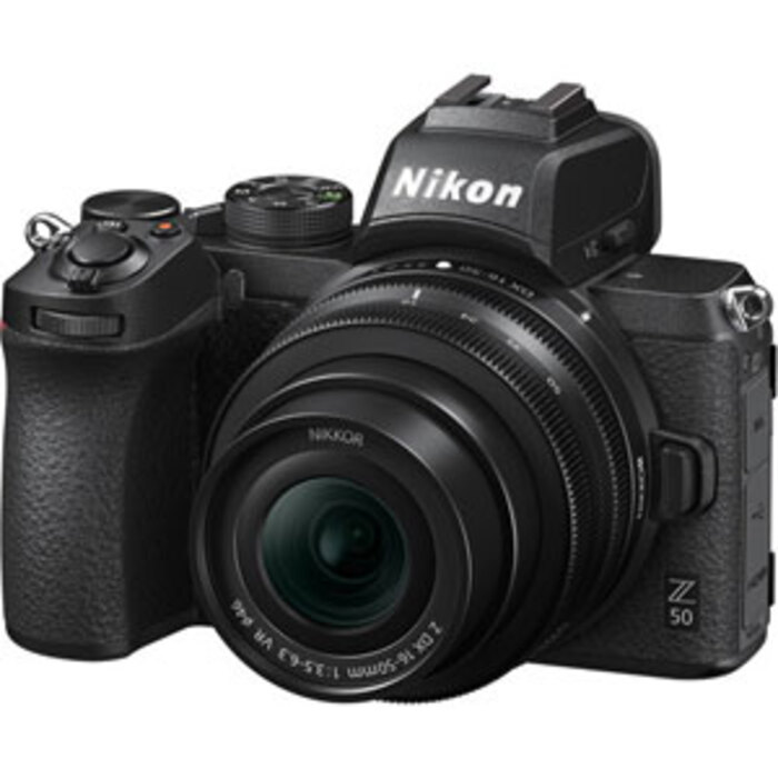 Nikon Z50 Mirrorless Camera with Z DX 16-50mm f/3. 5-6. 3 VR Lens