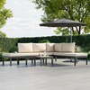 Lagos Modular Aluminium Lounge Set